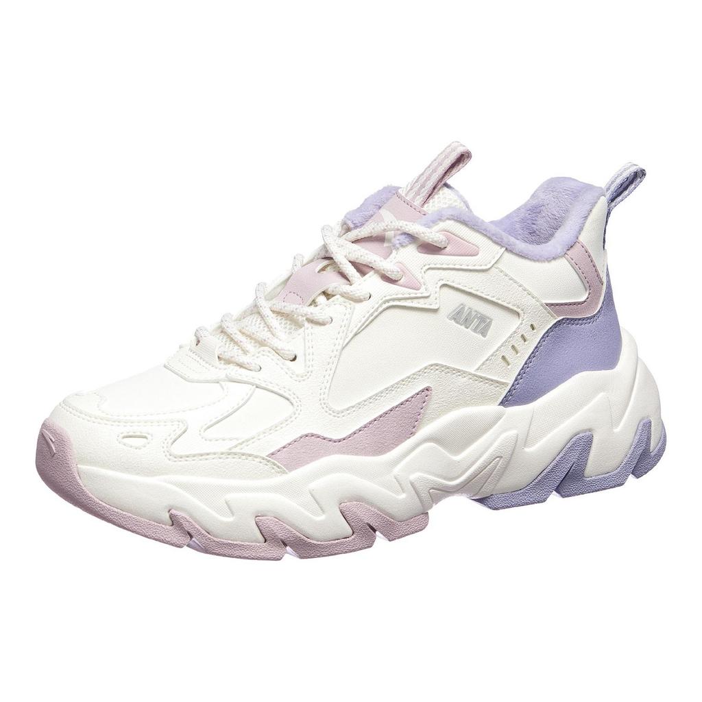 Anta Rock Abrasion Resistant Thermal Low Top Casual Shoes Women's 122548952-4