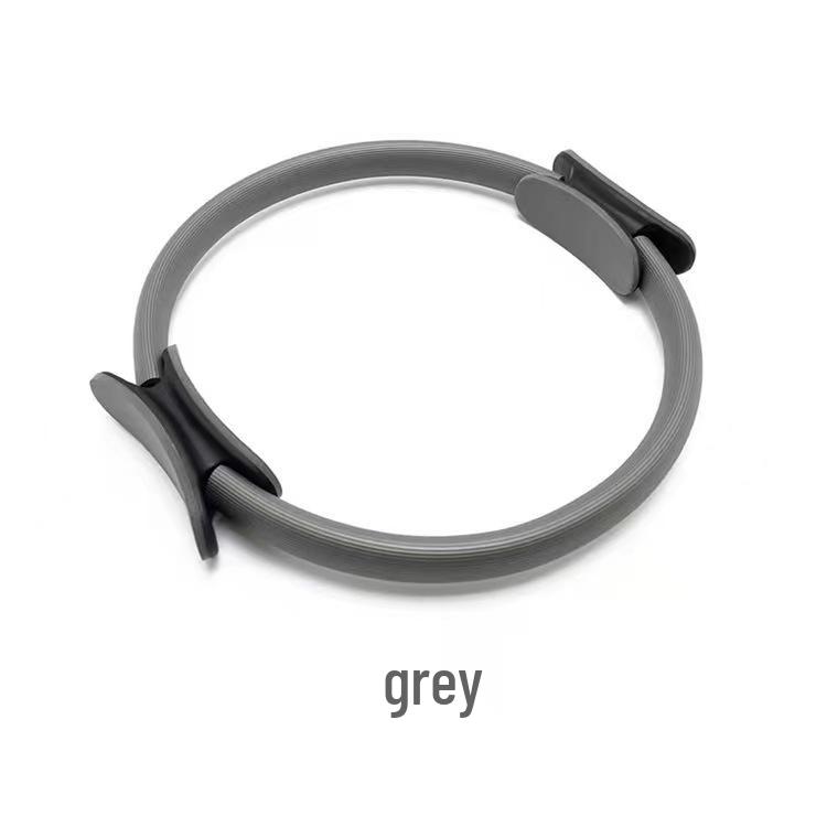 **Pilates Ring Yoga Thigh Toner: Multifunctional Leg & Waist Trimmer with Crescent Handles**