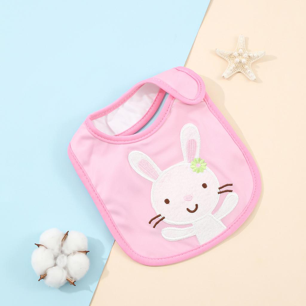 Baby Girl Boy Feeding Bibs Waterproof Apron Cartoon Towel Kids Toddler Dinner baberos Bandanas Burp Cloths