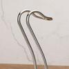 color ceramic Kitchen Ladle Spoon Rest Holder with Polished Stainless Steel Rack