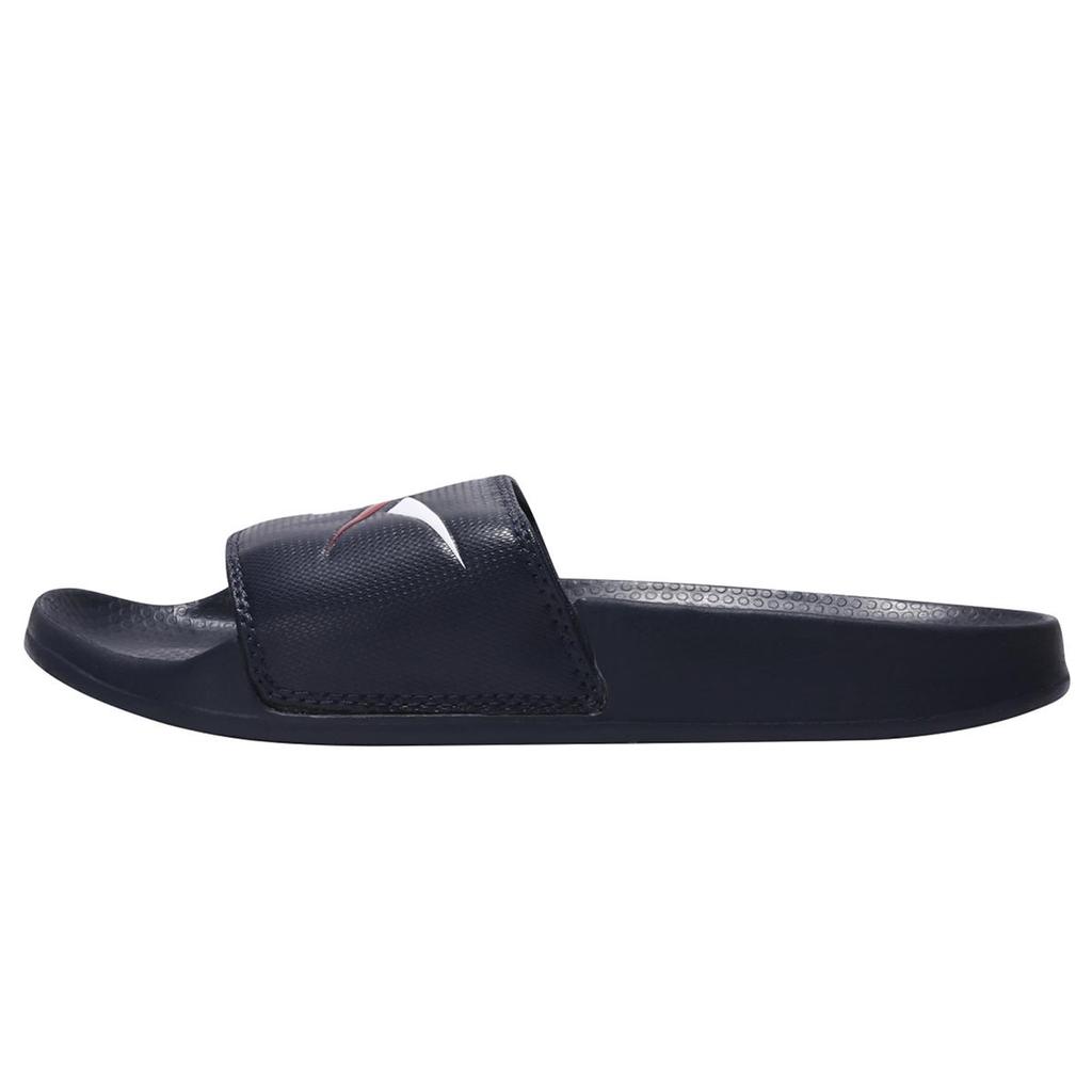 Reebok Classic Slide Cozy Non Slip Sports Slippers Blue Red CN0211