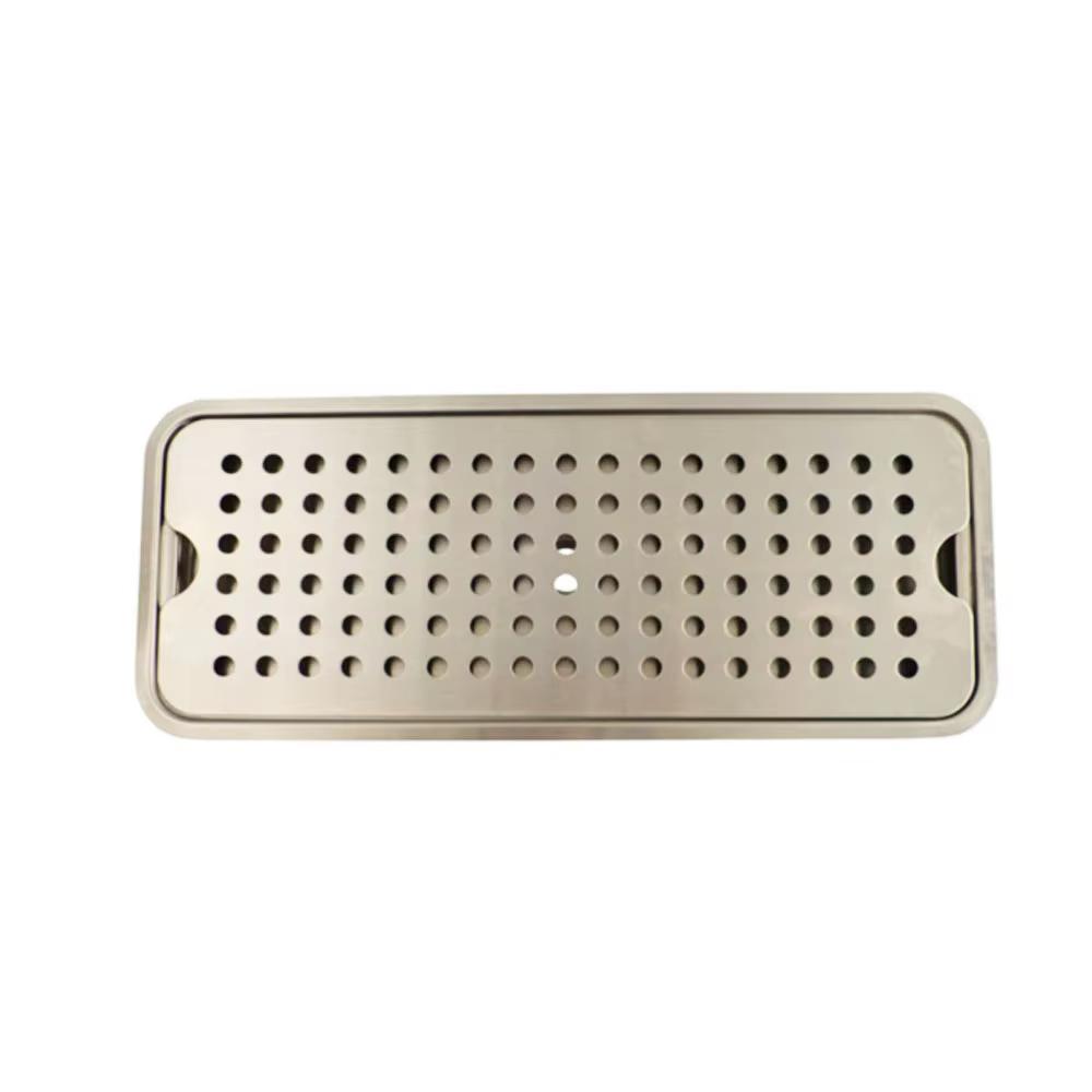 kegland 40cm Counter Sunk Drip Tray Stainless Steel Sink Tray Homebrew Kitchen Bar Tool Bar Counter Supply
