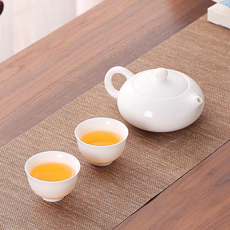 

Qianyu Suet Jade White Porcelain Teapot 180ml