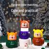 Cartoon Reindeer Night Light: Luminous Christmas Ornament & Student Gift