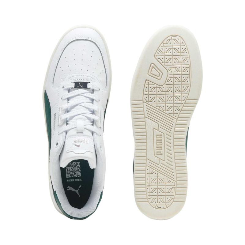 Puma Unisex Low Top Skate Shoes White Comfortable Trendy Thin Sole 395016-17