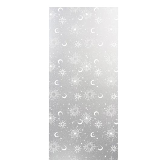 Frosted Glass Window Film Static Cling Multiple Patterns Privacy Decal for Bathroom Self-Adhesive UV Blocking Light Transmitting Insulation Window A
