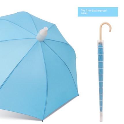Waterproof Umbrella, Double-Sized Reinforced Long-Handled Umbrella for Men, Wind-Resistant, Extra-Large Straight Umbrella for Three People, Can Be