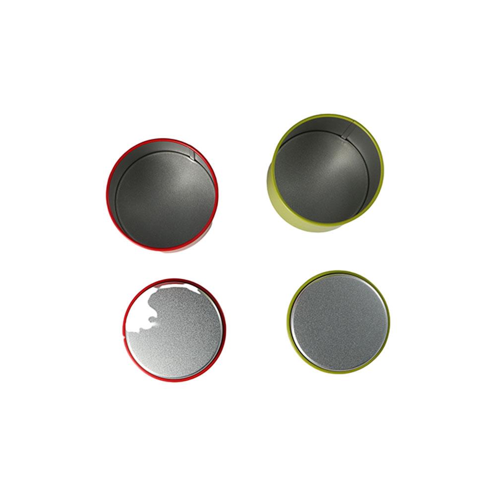 Round 1Pcs Sealed Candy Gift Case Eco-friendly Tea Box Tea Container Tea Can Tea Packaging Jar