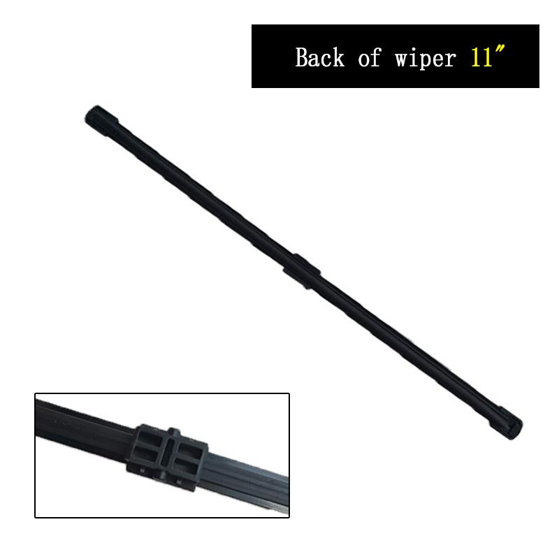 For MG 5 GT AP12 2012~2018 Windows Wiper Blades Frameless Rubber Arm Car Accessories Washers Cleaning Replacement High