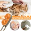 4 in 1 Steam Pet Brush Electric Spray Cat Dog Grooming Comb Massage Deshedding Loose Hair Removal No Bath