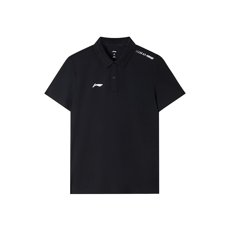 

Li-Ning Summer Polo Shirt Comfortable Breathable Sports Simple Versatile Casual Short Sleeve Men tops APLV417 M