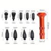 10pcs/set Body Paintless Dent Repair Knockout Pen for Car Dent Removal Paintless Repair Tool Hand Tool for Dent Removal Hail