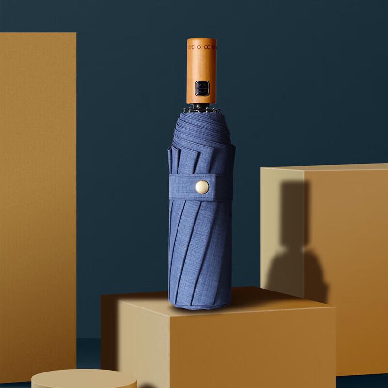 Xueqing Men s 10-Rib Automatic Business Folding Umbrella