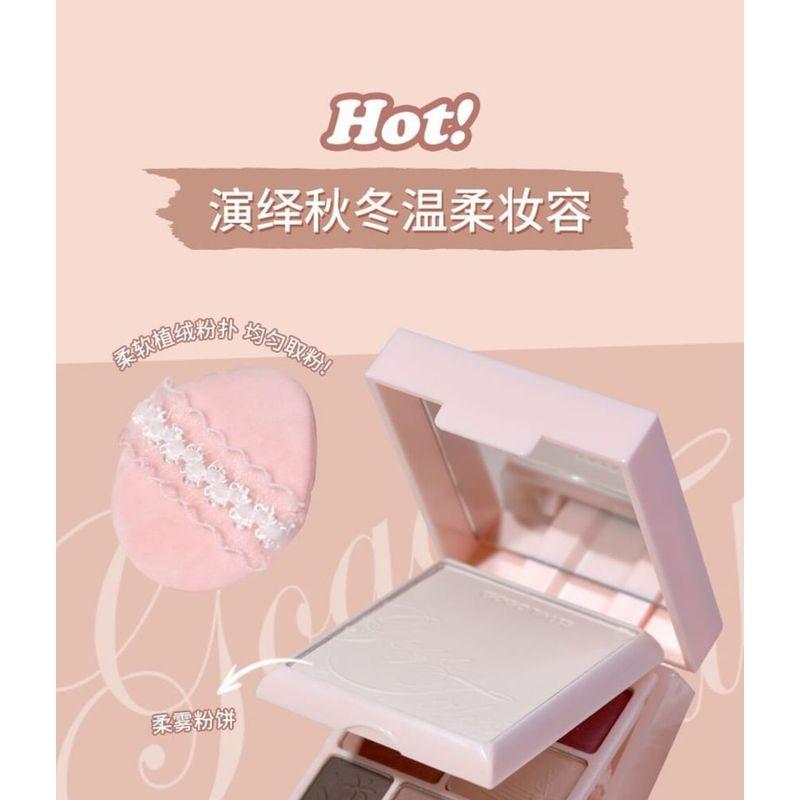 GOGO TALES - 2 in 1 Powder & Eyeshadow Palette - G01