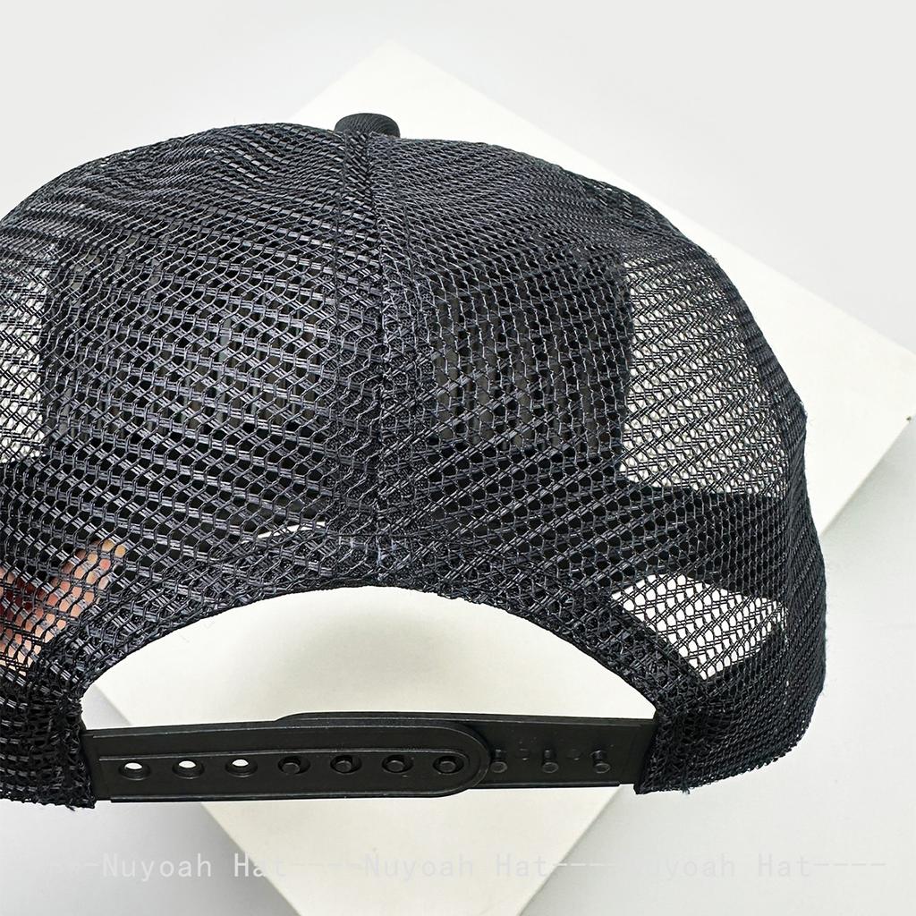 New Unisex Color Block 3D Printed Letter Baseball Hats Sunshade Hip Hop Breathable Personal Trucker Caps Mesh Versatile Fashion