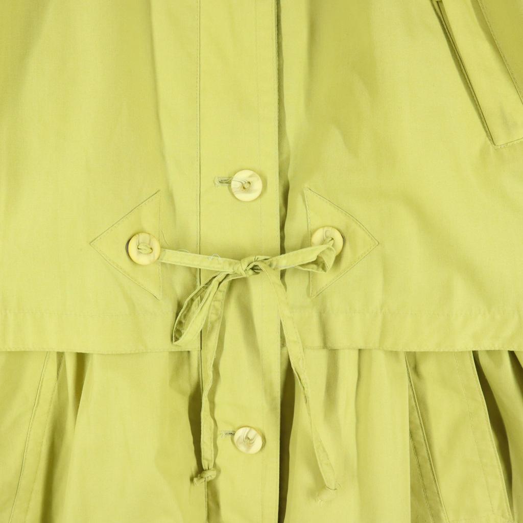 Long sleeve Long coat yellow Women Used