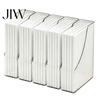 Clear Plastic Storage Bin Paper Organizer Letter Tray, Acrylic Stackable Desk File Organizer, Office Supplies Holder Sorter for Documents, Files,