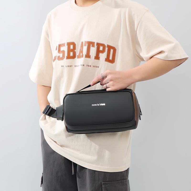 High-quality Men's Casual Waist Bag, Premium Repair Crossbody Bag, Chest Backpack, Lightweight Mobile Phone Case
