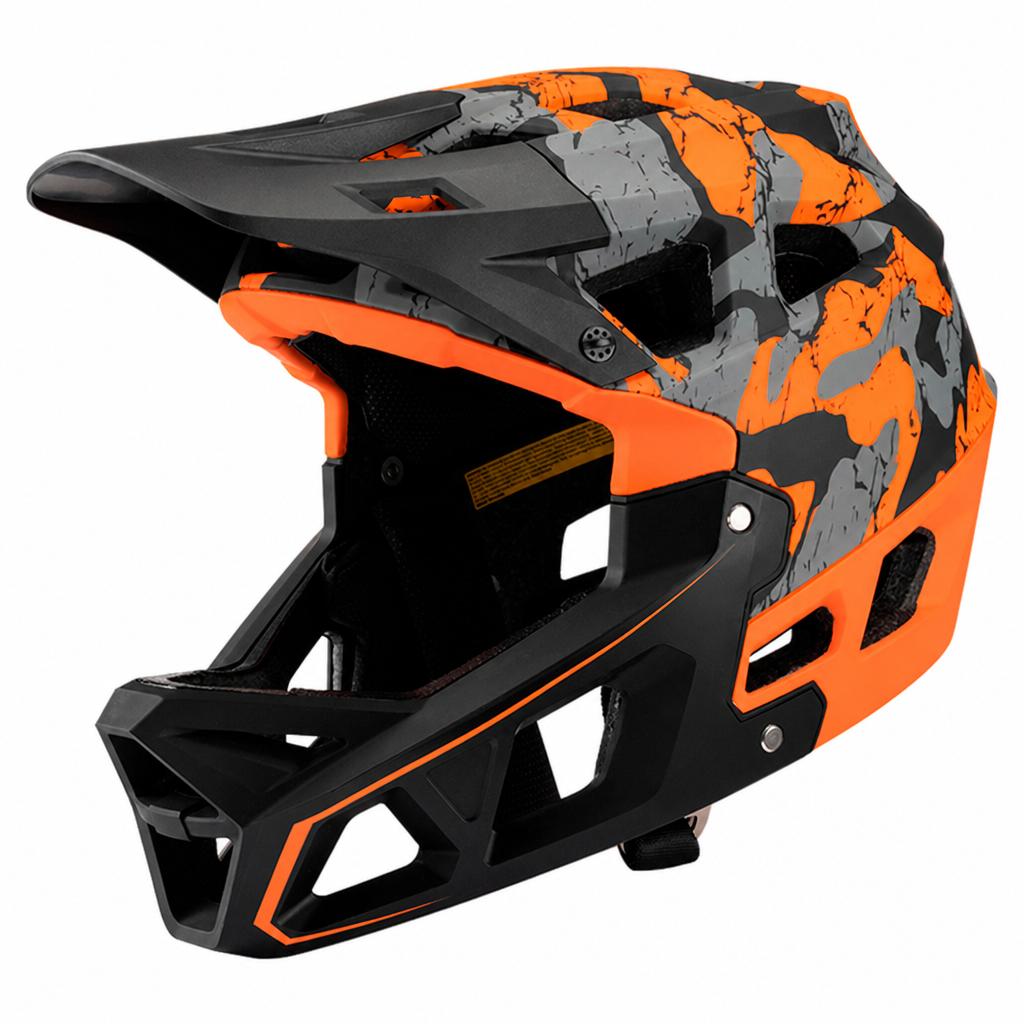 Full Face Mountain Bike Helmet Adult Racing Downhill MTB Helmet for Men/Women Adult Mountain Bike Helmet with Visor Over 31 Vents Head Circumferences