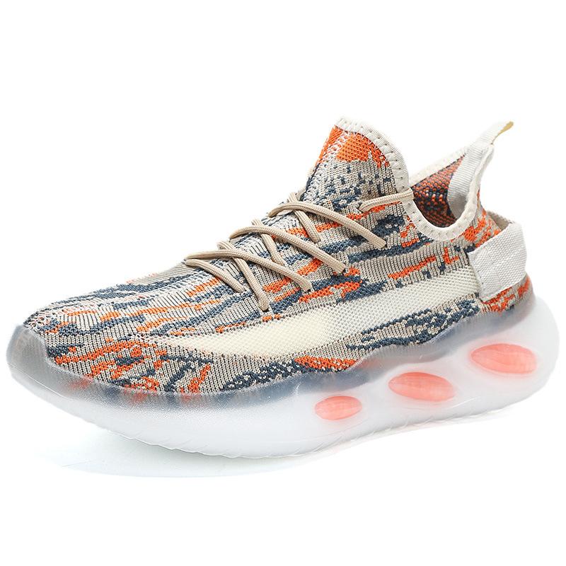 Herr Sommarsneakers Andningsbar Mesh Bekväma Löparskor Tennisskor