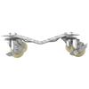 VEVOR Vehicle Positioning Wheel Dollies - 680Kg Per Dolly 2Pcs Tire Car Wheel Dollies Car Skate Dolly Van Positioning Garage Jack
