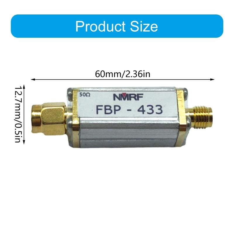 FBP-144 144MHz 2M Band Pass Filter - Excellent Selectivity SMA Interface and 50Ohm for Efficient Reception