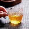 Hey LiLac 100ml Fish Scale Pattern Lead-free Borosilicate Heat-Resistant Glass Handle Cup