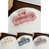 Stylish Womens Square Hair Claw Clip In Various Colors Perfect For Everyday Use