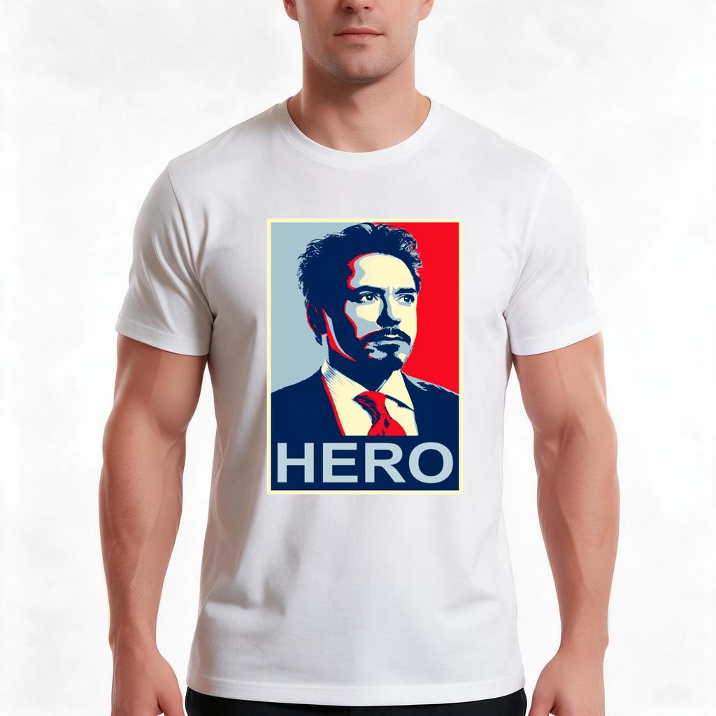 Rober Downey Junior TShirt Summer Casual Cotton Tee Oversized Streetwear Tops Vintage Graphic Print Unisex Unisex Women