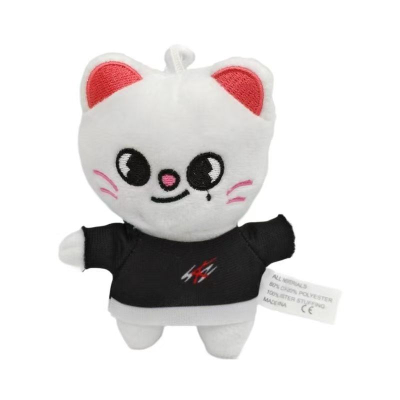 New 32 Styles Straykids 10cm High Plush Toy Keychain Decoration Pendant SKZOO Kawaii Bag Decoration Soft Touch Cute Animal Doll