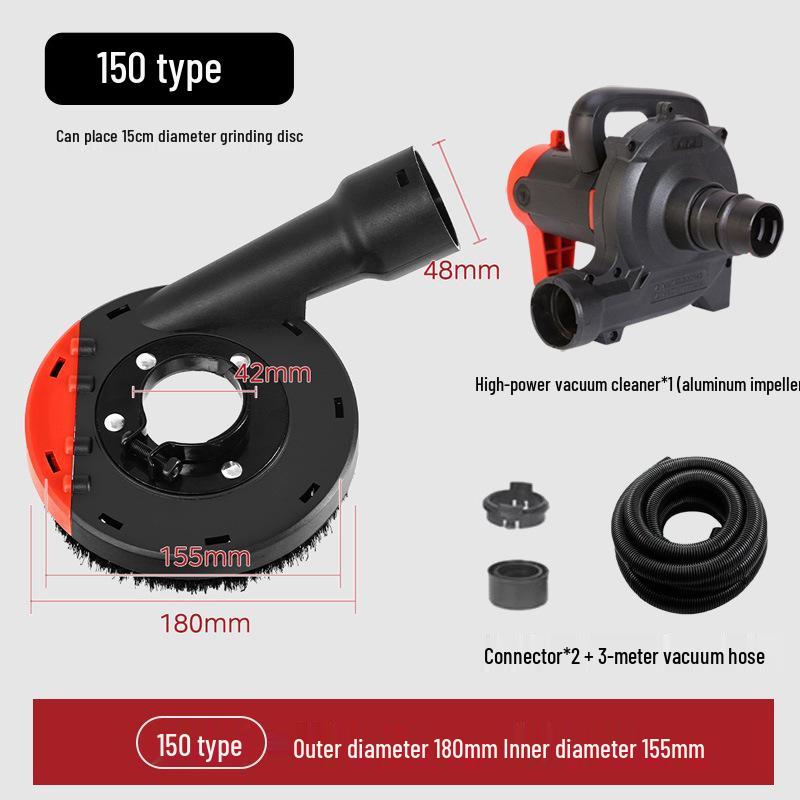 Angle Grinder Dust Collection Cover for Dust-Free Cutting and Polishing