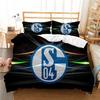 Bedding Four-Piece Set, Digital Printing Bedding, Football Basketball Quilt Cover Printing