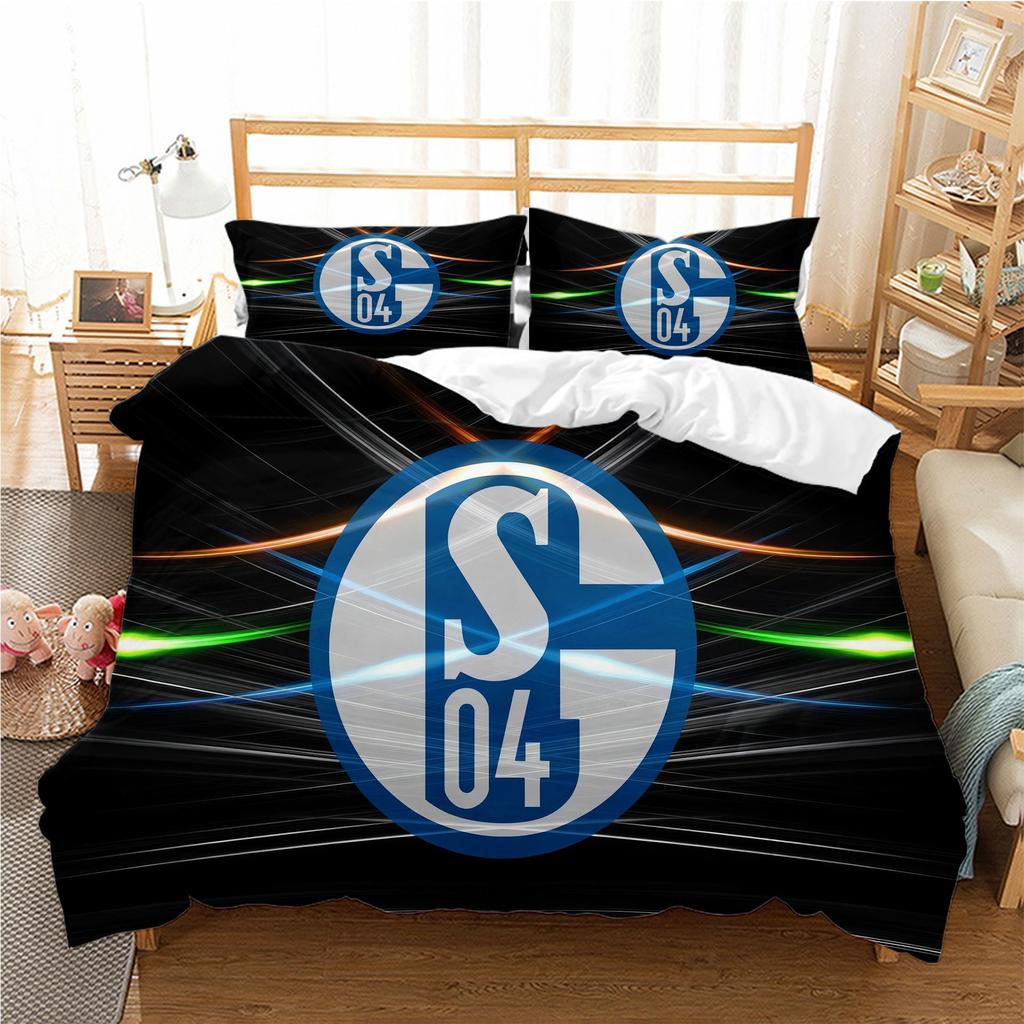 Bedding Four-Piece Set, Digital Printing Bedding, Football Basketball Quilt Cover Printing