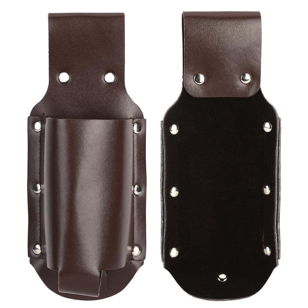 Weinflaschenhülle Tragbarer PU-Leder Bierflaschenhalter Aufbewahrungstasche für Outdoor Wandern Camping