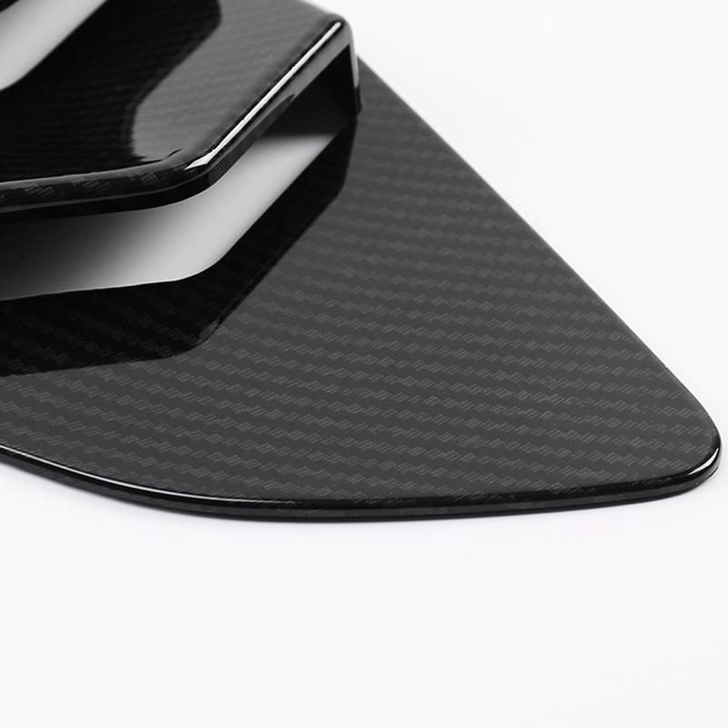 Fit for VW Volkswagen Arteon CC 2017- Car Accessories Rear Triangle Window Shutter Cover Trim 2pcs