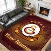 Crystal Velvet Rug Custom Name Text, Soft Non Slip Floor Mat Home DecorGalatasaray FC