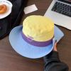 Fisherman Sun Protection Embroidered Outdoor Cowboy Hat for Camping and Mountaineering