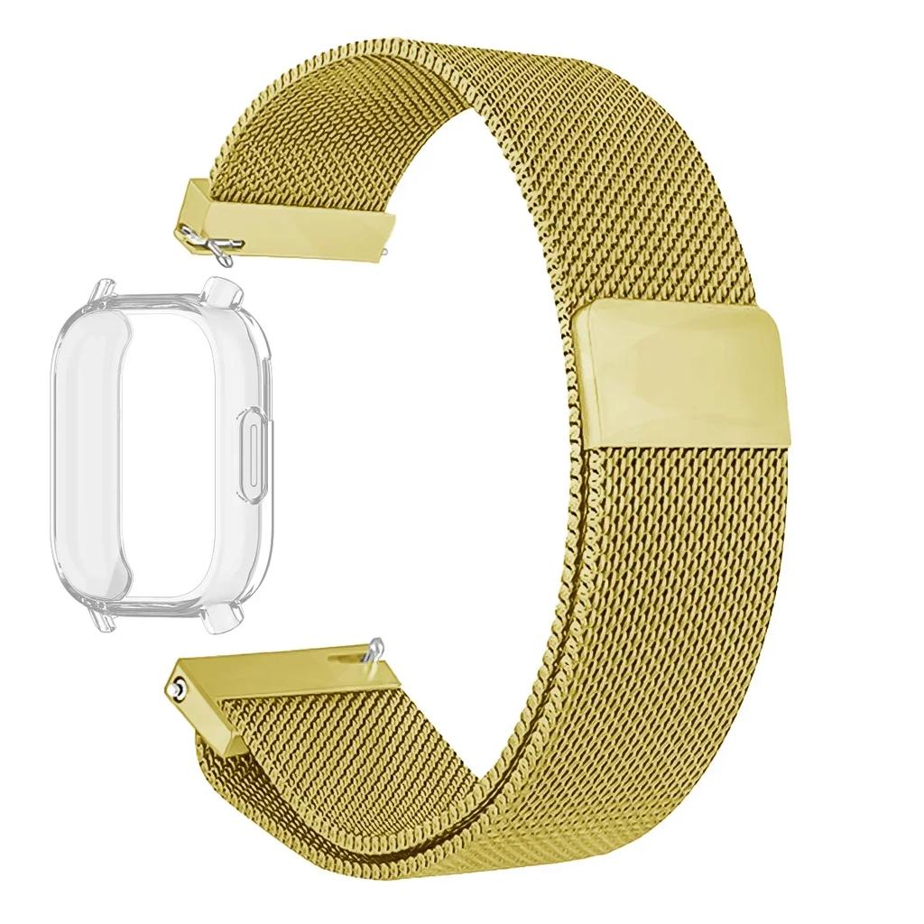 Case+Milanese Strap For Redmi Watch 5 Active Band TPU Soft Case Screen Protector For Redmi Watch 5 Lite Metal Magnetic Watchband