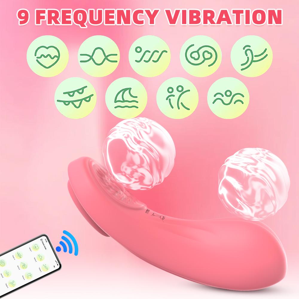 APP Control Wearable Mini Clitoris Vibrator Women Panties  Female Masturbator Sex Toy Clit Stimulator Couple Pleasure