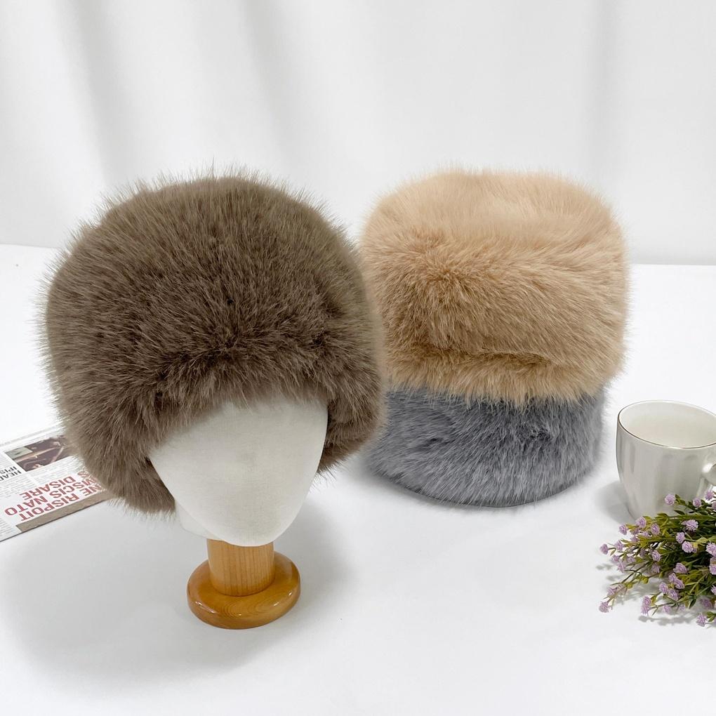 Women's Men's Couple Daily Metel Shapka Hat