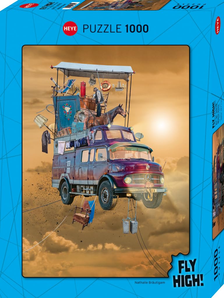 

HEYE Puzzle Fly Mobile 30079 1000-piece High! Home, 50x70cm,