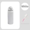 24/32oz Große Kapazität Edelstahl Thermobecher für Outdoor Camping Strand Tragbarer Tumbler Vakuumflaschen Thermoskanne Wasserflasche