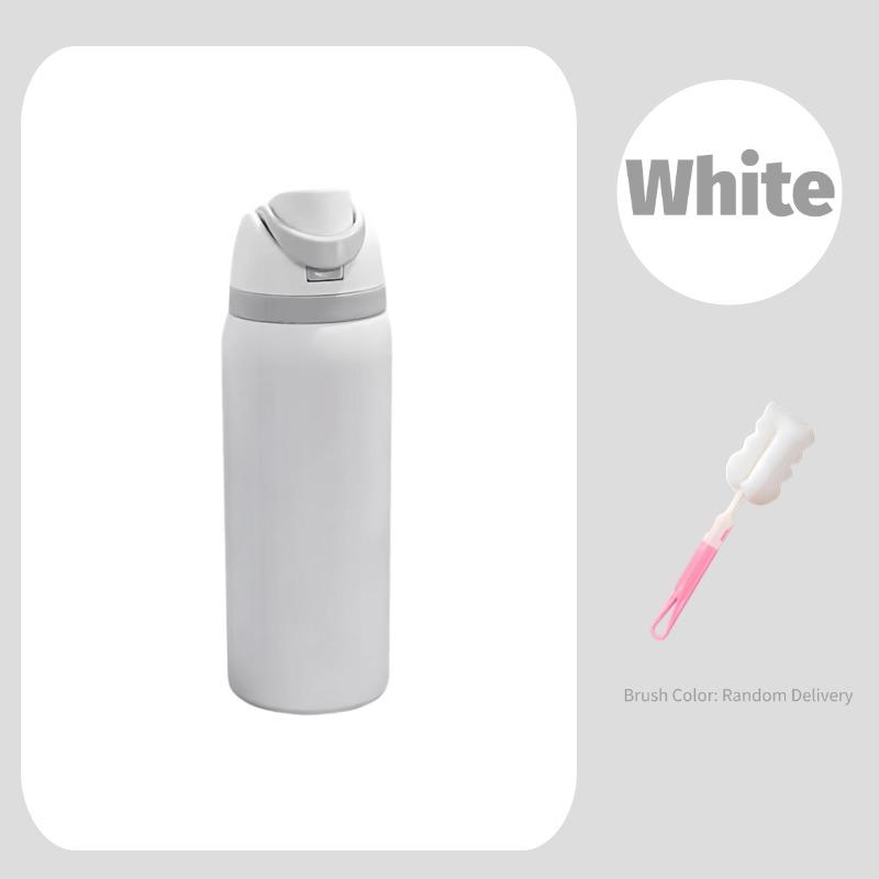 24/32oz Große Kapazität Edelstahl Thermobecher für Outdoor Camping Strand Tragbarer Tumbler Vakuumflaschen Thermoskanne Wasserflasche