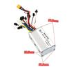 JH-01 Meter Dashboard LCD Display 6PIN+36V 19A Bürstenloser Controller Ohne Hall Für Elektroroller E-Bike Zubehör