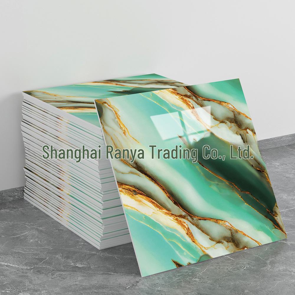 Fliesenimitat 3D Wandaufkleber: Selbstklebende Aluminium-Kunststoff-Paneele für Badezimmer- und Küchenrenovierung.