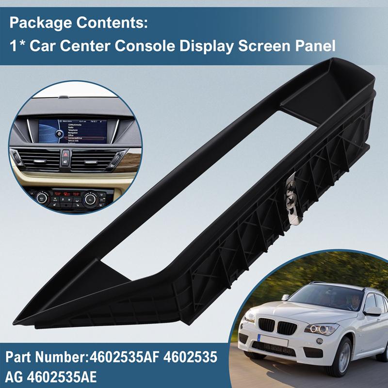 Heißer Verkauf - Center Console Display Screen Panel 51452991264 Für BMW X1 E84 2009-2015 Auto Center Console Verkleidungszubehör,Auto