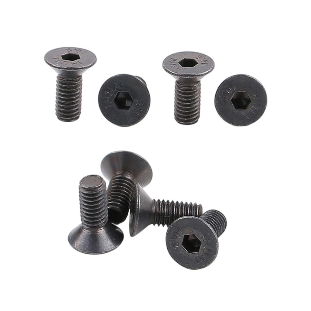 Professional Cycling Pedals Screw Set 50 Stainless Steel Rustproof Fasteners for Bike Shoe Cleat Easy Installation