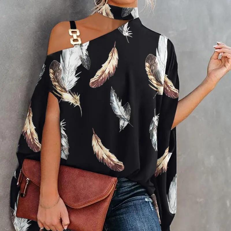 YYFS Moda Mujer Casual Verano Primavera TOP Blusas y camisas