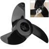 QP05013A Marine Motor Boat Propellers 3-Blades Electric Blade Engine Outboard for Haibo T54