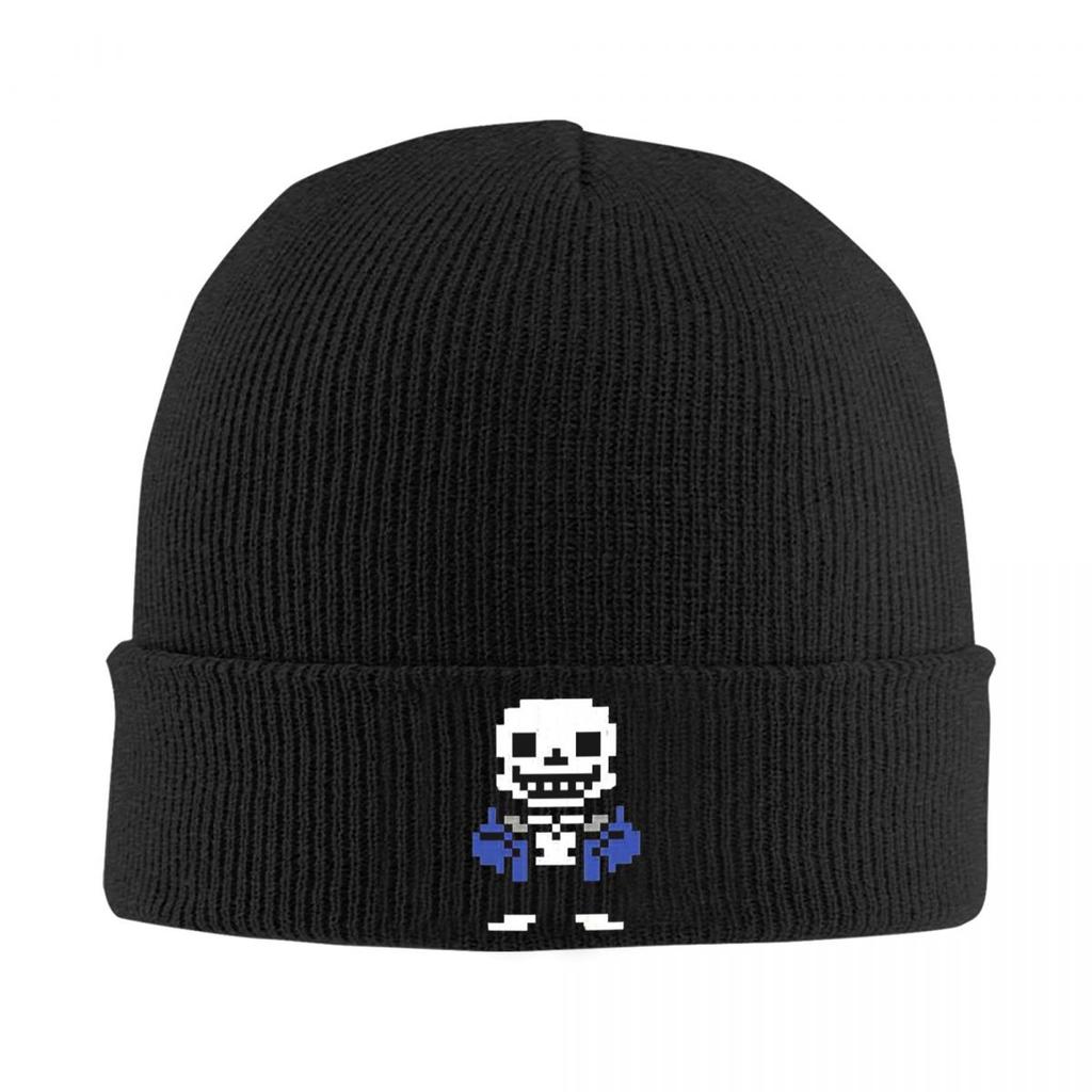 Undertale Sans And Papyrus Warm Knitted Cap Hip Hop Bonnet Hat Autumn Winter Outdoor Beanies Hats for Unisex Adult